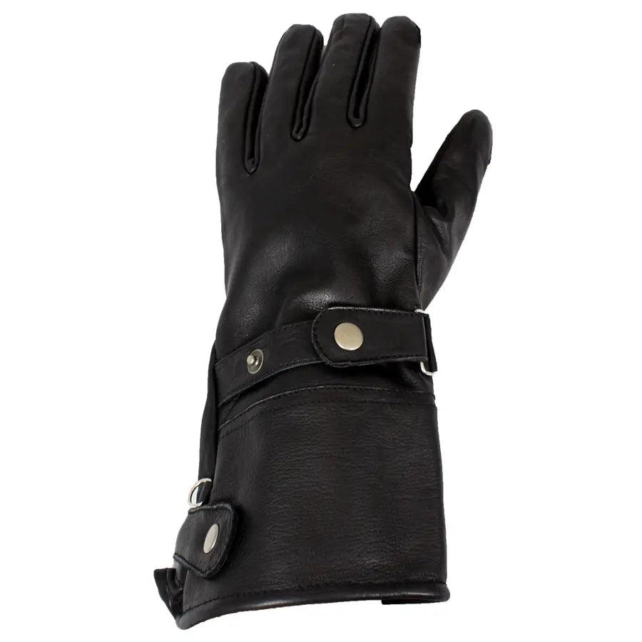 Open Road Men's Leather Gauntlet Riding Gloves EX-STOCK Canada