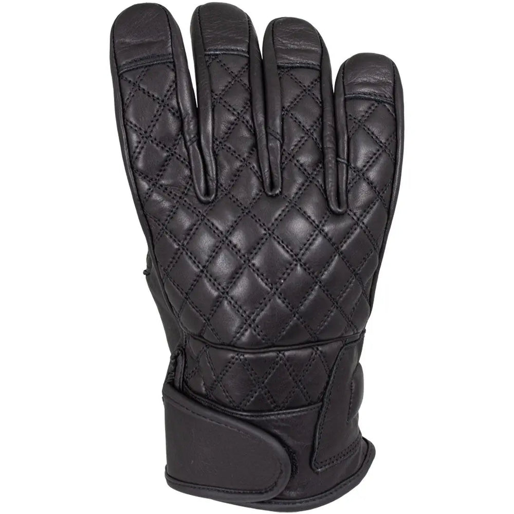Guantes de cuero para hombre Open Road con costura de diamanteEX-STOCK Canada