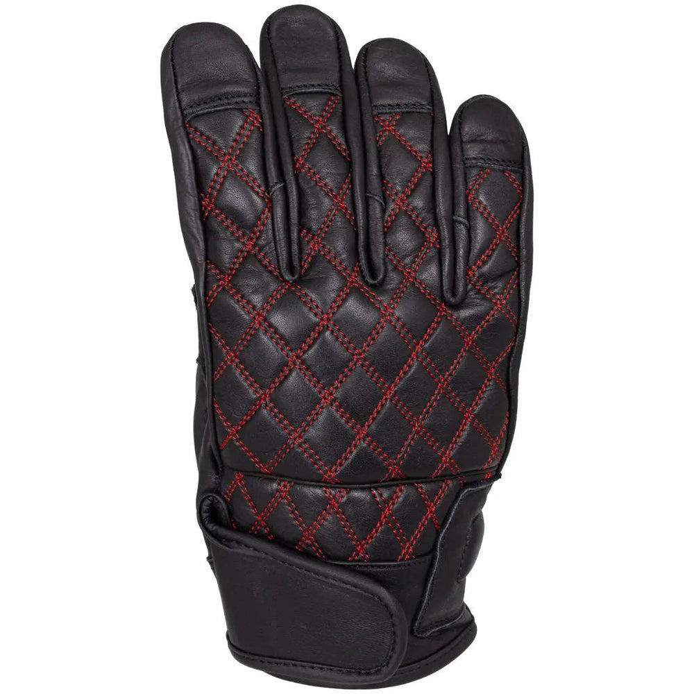 Guantes de cuero para hombre Open Road con costura de diamanteEX-STOCK Canada