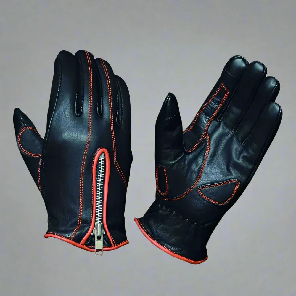 Guantes de cuero para motocicleta de mujer Open RoadEX-STOCK Canada
