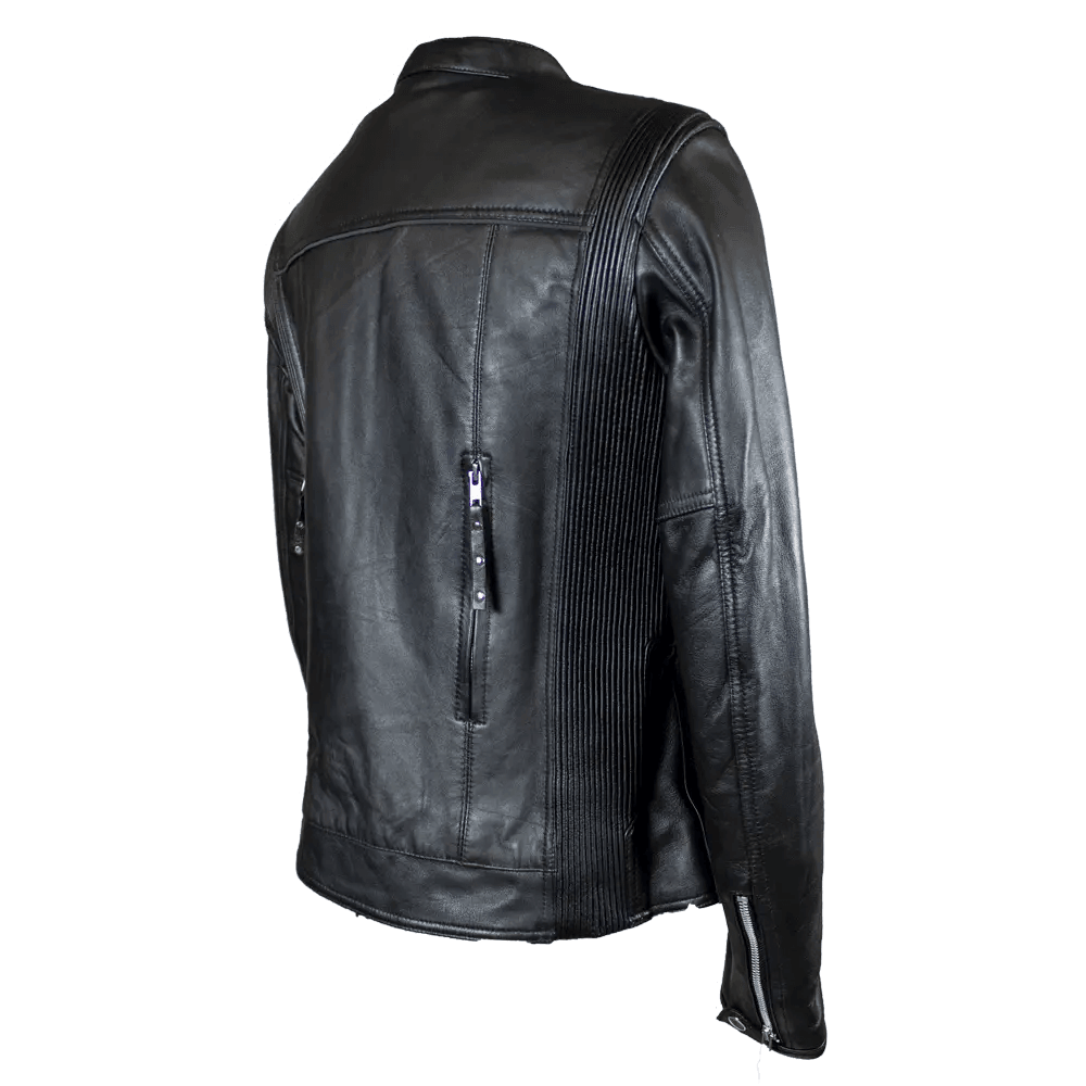 Open Road Women's Racer Leather Motorcycle Jacket EX-STOCK Canada