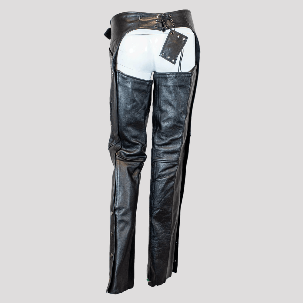 BOL/Open Road Chap Leather pour Femmes en Daim avec Design Ailes