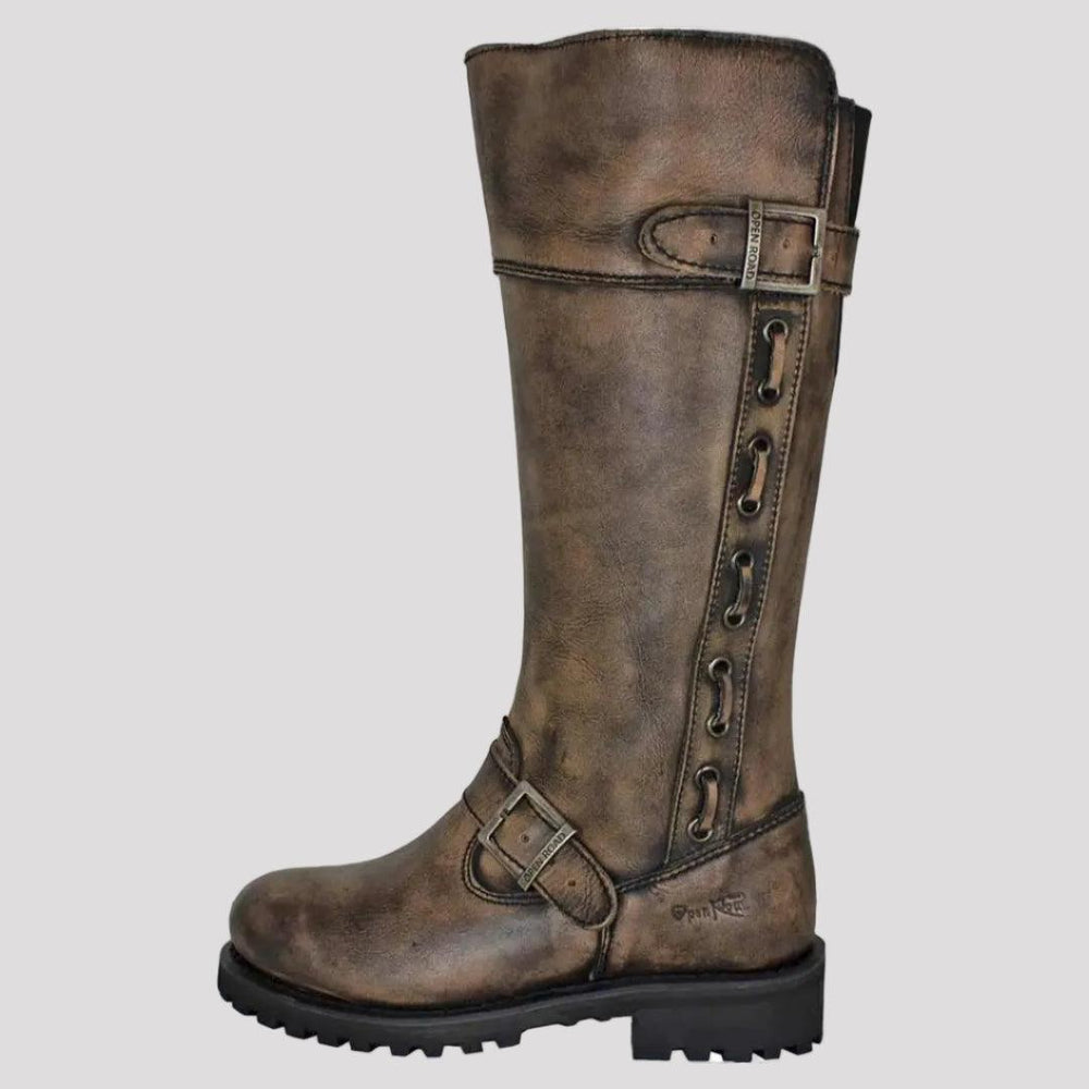 Bottes de moto hautes pour femmes Open Road