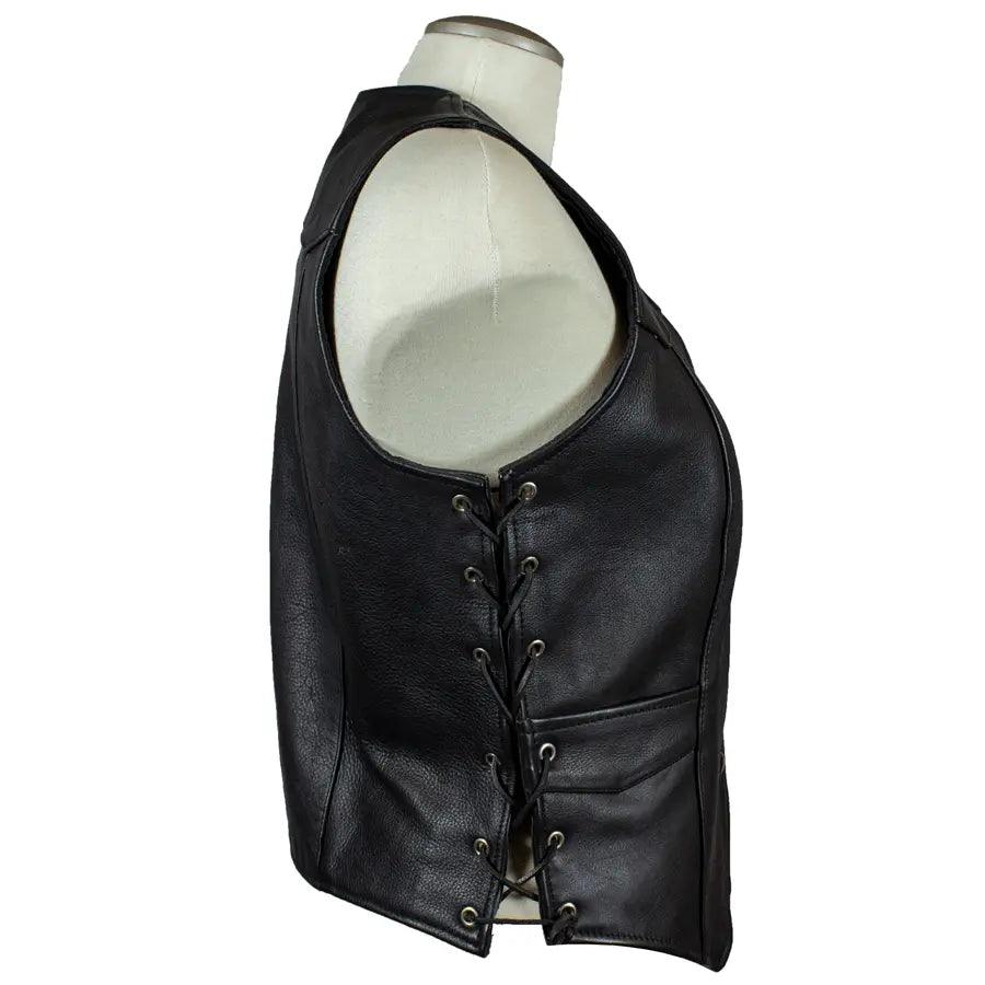 Gilet en cuir style western pour femmes Open RoadEX-STOCK Canada