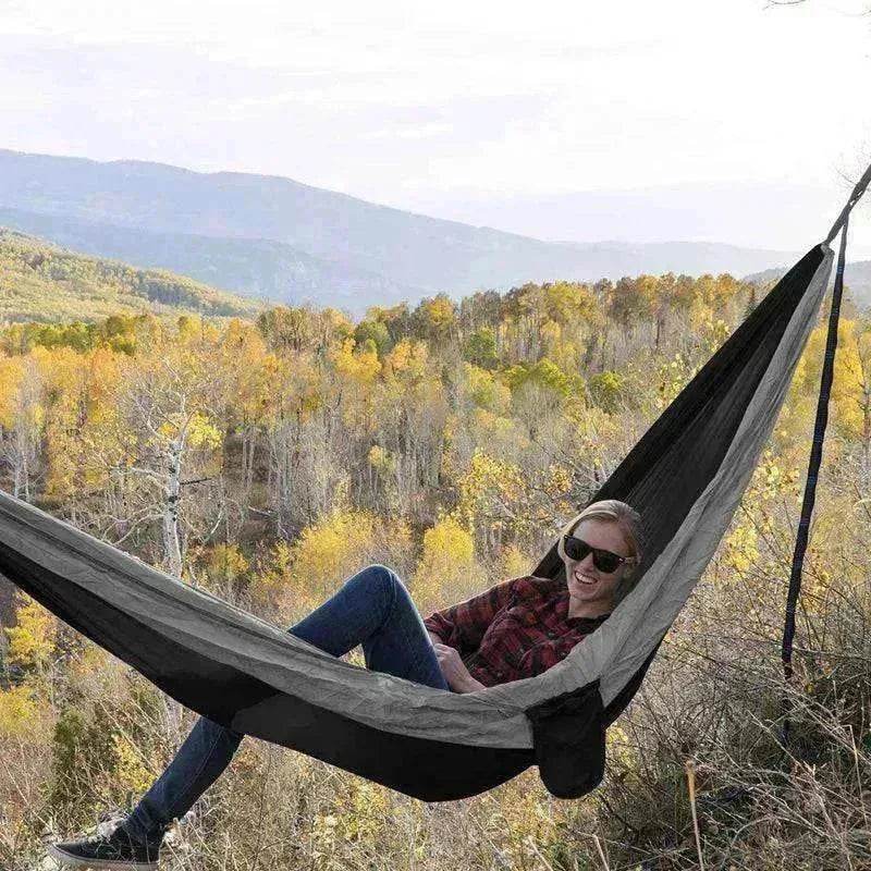 Outdoor Furniture Camping Double Hammock - EX-STOCK Canada
