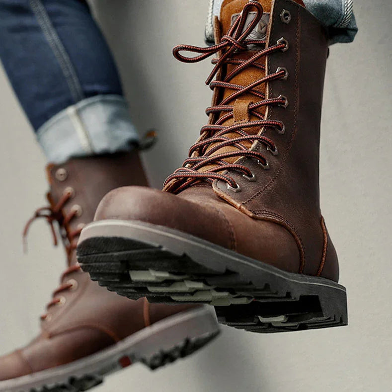 Outdoor Motorcycle Riding High Barrel Martin Boots EX-STOCK Canada