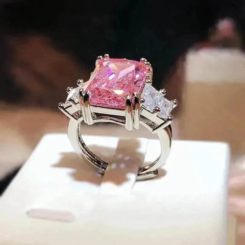 Bague en strass avec poudre d'incrustation de pierre inversable - EX-STOCK Canada