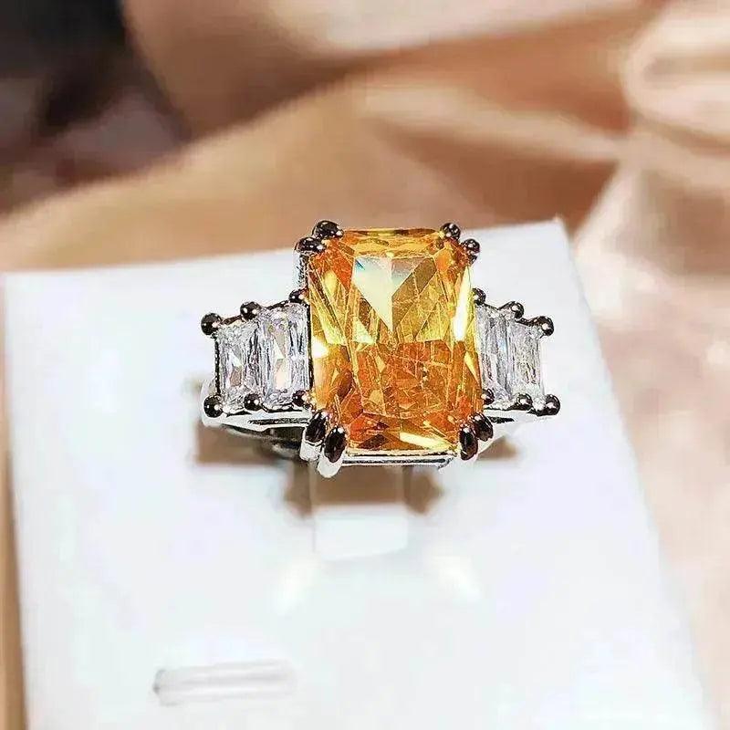 Bague en strass avec poudre d'incrustation de pierre inversable - EX-STOCK Canada