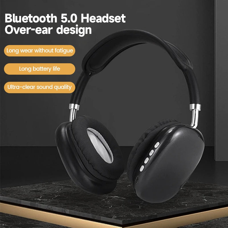P9 Wireless Bluetooth Headset Outdoor Sports Gaming Wireless Headphones With Mic Noise Cancelling Earbuds Bluetooth Earphones EX-STOCK Canada