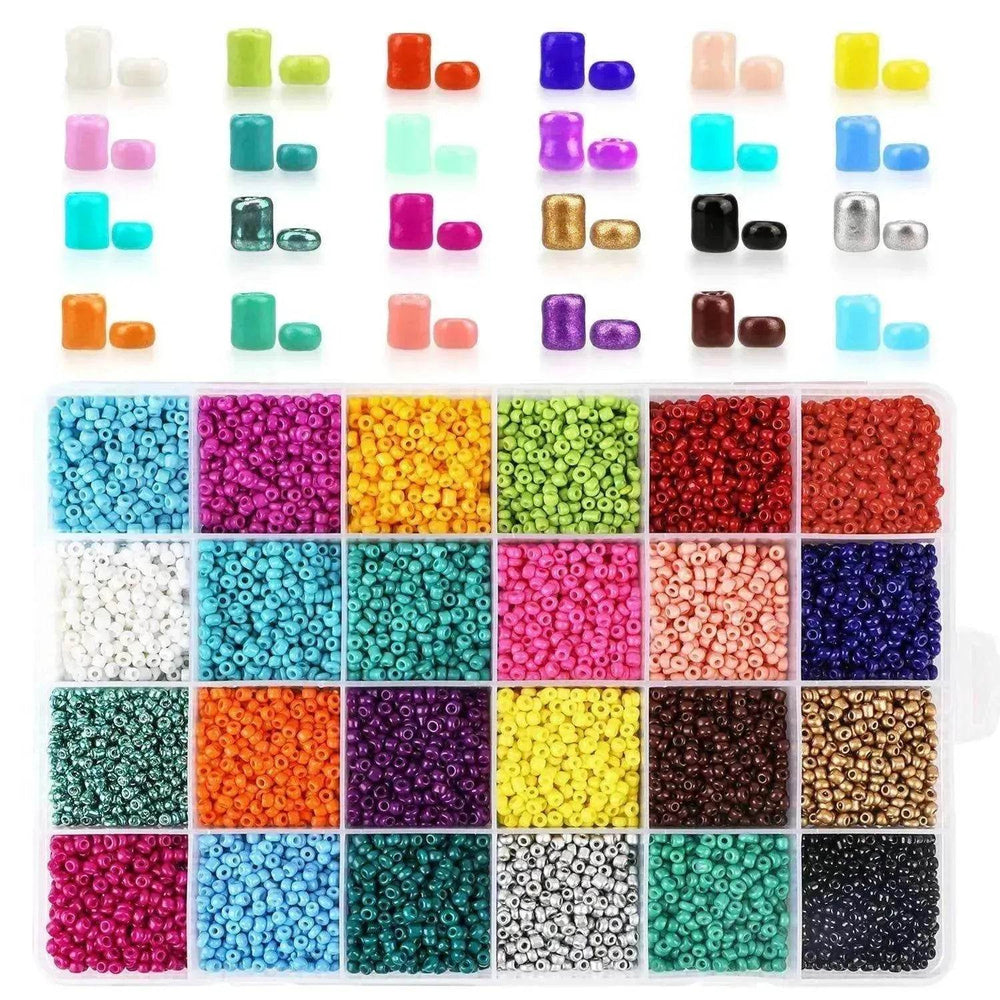 Paint dyed core beads 24 grids - EX-STOCK Canada