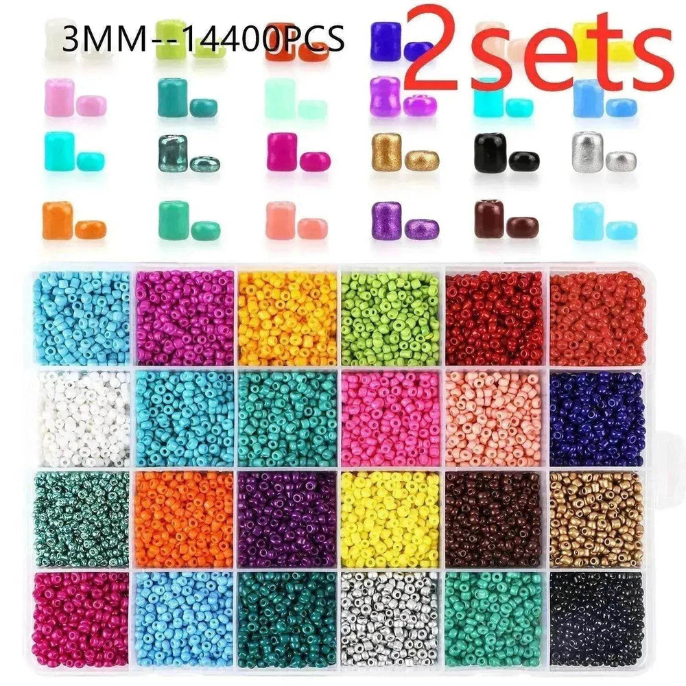 Paint dyed core beads 24 grids - EX-STOCK Canada