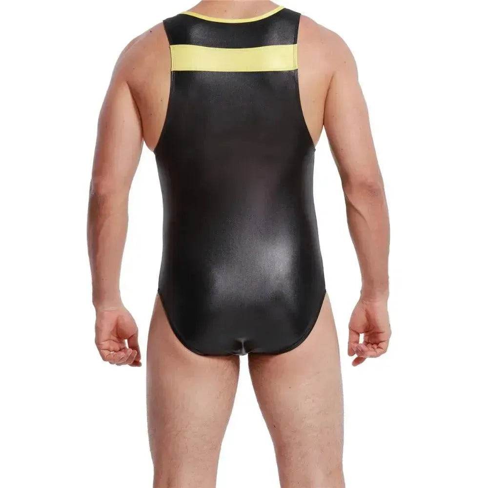Combinaison de sport en cuir verni EX-STOCK Canada