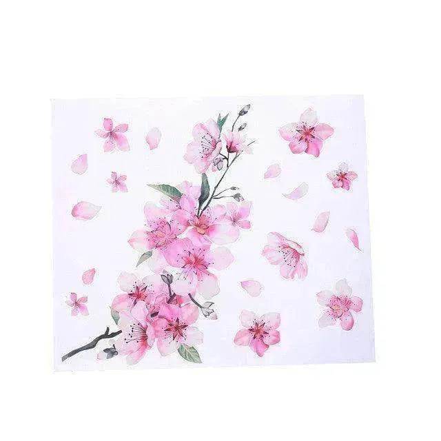 Personalized Creative Cherry Blossom Car Stickers - EX-STOCK Canada