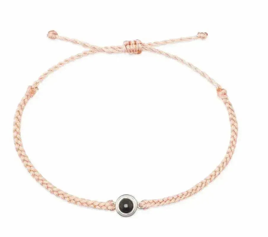 Personalized Photo Projection Bracelet 100 Languages I Love You Custom Photo Bracelets Custom Couple Jewelry Mother's Day Gift Greeting Cards - EX-STOCK Canada