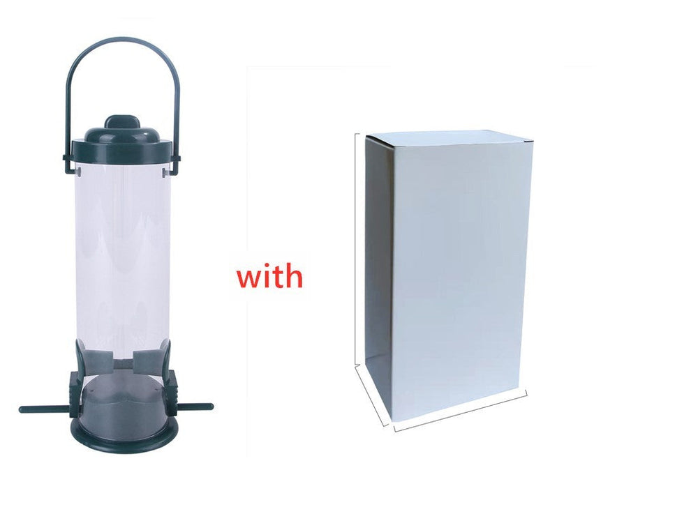 Pet Bird Feeder Feed Station Hanging Garden Plastic Birds Food Dispenser Feeders Outdoor Tree Garden Decoration EX-STOCK Canada