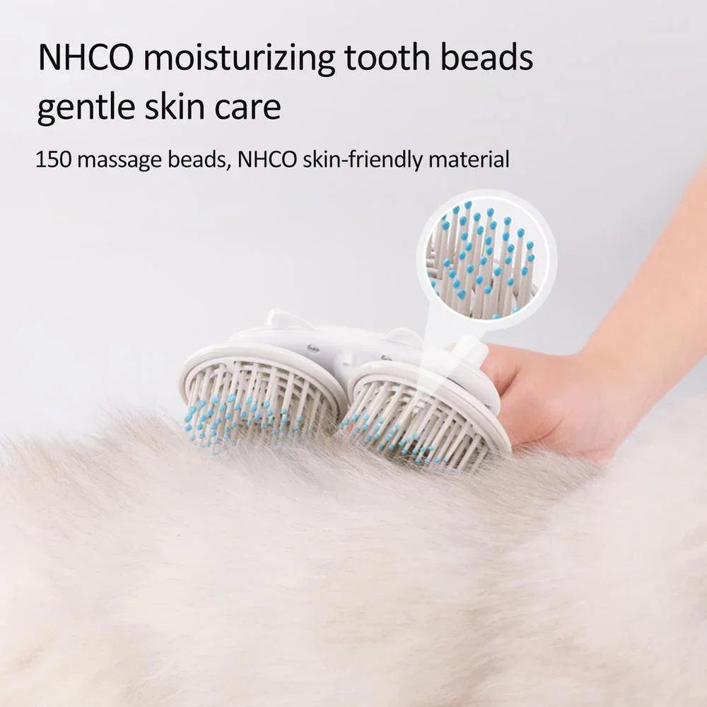 Pet Cat Brush Dog Slicker Brush Double-headed Negative Ion One-button Self Cleaning Dog Cat Hair Removal Pets Products EX-STOCK Canada
