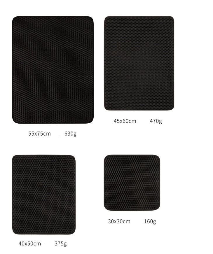 Pet Cat Litter Mat Pet Supplies EVA Double Cat Litter Mat EX-STOCK Canada
