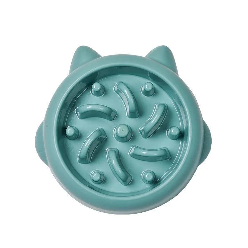 Pet Dog Cat Slow Feeder Bowls Anti Choking Slow Feeder Dish Bowl Home Dog Eating Plate Anti Gulping Bowl Supplies EX-STOCK Canada