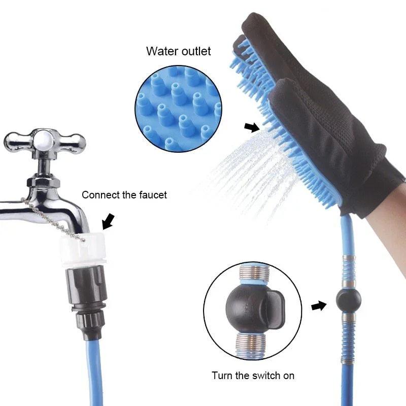 Pet Dog Shower Head Handheld Cat Bathing Shower Tool EX-STOCK Canada