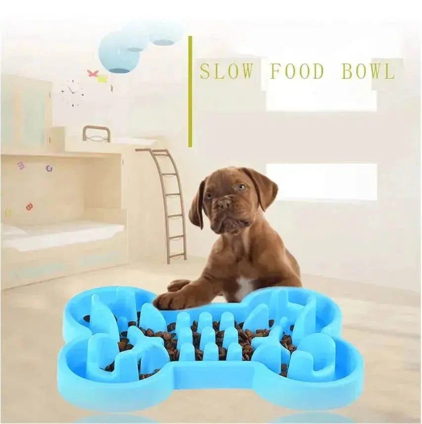 Pet Dog Slow Food Feeder Anti Choke Travel Bowl - EX-STOCK Canada