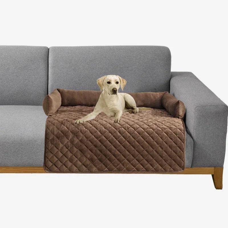Canapé-lit pour chien de compagnie, lits pour grands chiens, coussin chaud, lits pour chat, tapis, protège-meubles, canapé pour chienEX-STOCK Canada