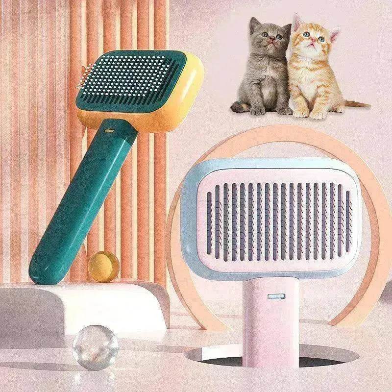Pet Massage Hair Comb Open Knot Brush - EX-STOCK Canada