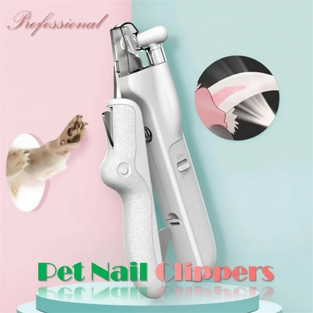 Coupe-ongles pour animaux avec lumière LED, ciseaux à ongles pour chiens et chats, outil de coupe professionnel, fournitures de soins et de toilettageEX-STOCK Canada