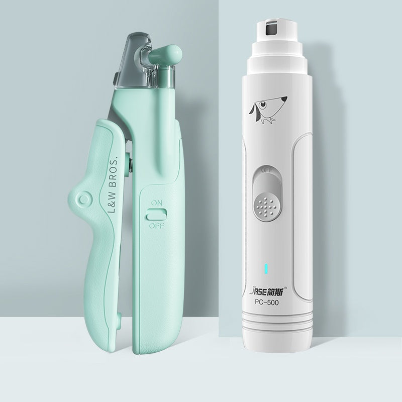 Pet Nail Clippers With LED Light Dogs Cat Nail Scissors Professional Trimmer Tool Care Grooming Supplies EX-STOCK Canada