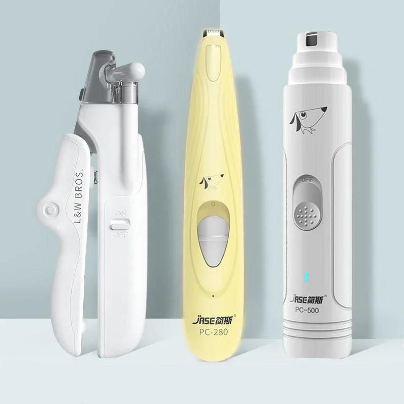 Pet Nail Clippers With LED Light Dogs Cat Nail Scissors Professional Trimmer Tool Care Grooming Supplies EX-STOCK Canada