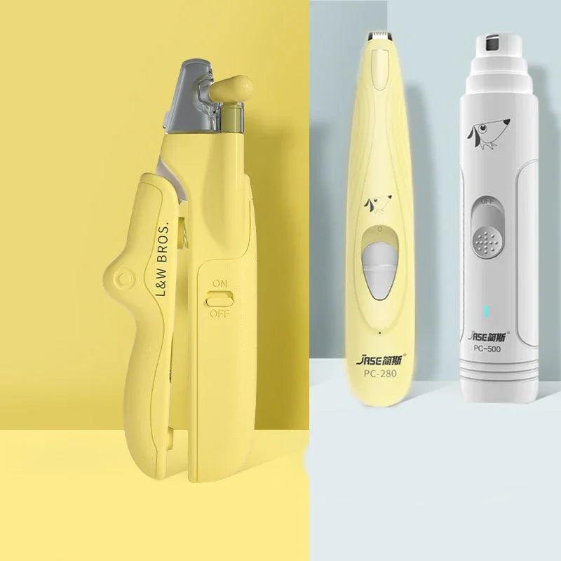 Pet Nail Clippers With LED Light Dogs Cat Nail Scissors Professional Trimmer Tool Care Grooming Supplies EX-STOCK Canada