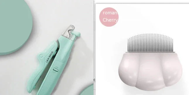 Pet Nail Clippers With LED Light Dogs Cat Nail Scissors Professional Trimmer Tool Care Grooming Supplies EX-STOCK Canada