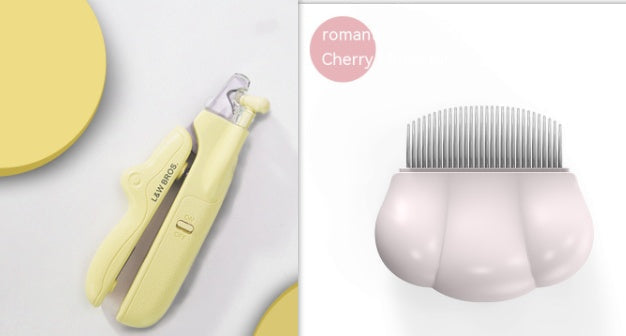 Pet Nail Clippers With LED Light Dogs Cat Nail Scissors Professional Trimmer Tool Care Grooming Supplies EX-STOCK Canada