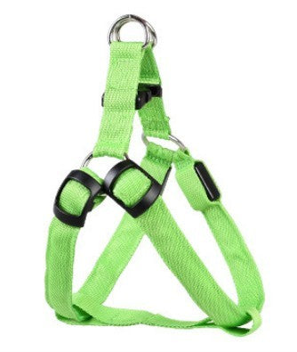 Pet Products LED Luminous Dog Chest Strap Large Dog Luminous Dog Leash EX-STOCK Canada