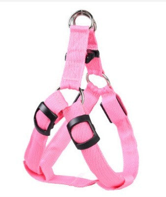 Pet Products LED Luminous Dog Chest Strap Large Dog Luminous Dog Leash EX-STOCK Canada
