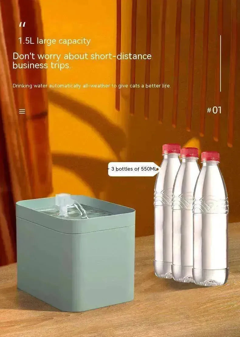 Distributeur d'eau pour animaux et filtre à eau avec fontaine - EX-STOCK CANADA