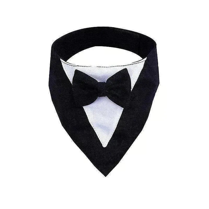 Serviette triangulaire en velcro pour salive d'animal - EX-STOCK CANADA