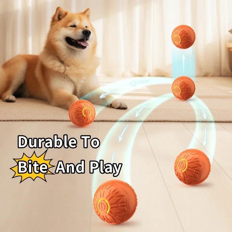 Pets Electric Jumping Ball Automatic Dog-teasing Luminous Pet Products Pets Dogs Training Products Ball Toys For Dogs Resistance EX-STOCK Canada