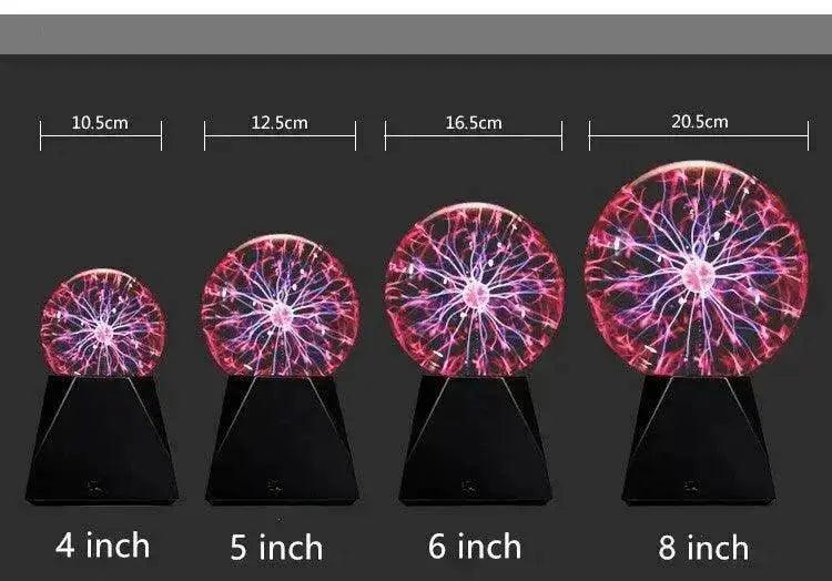 Boule de plasma boule de foudre électronique lumière magique balle d'induction électrostatique - EX-STOCK Canada