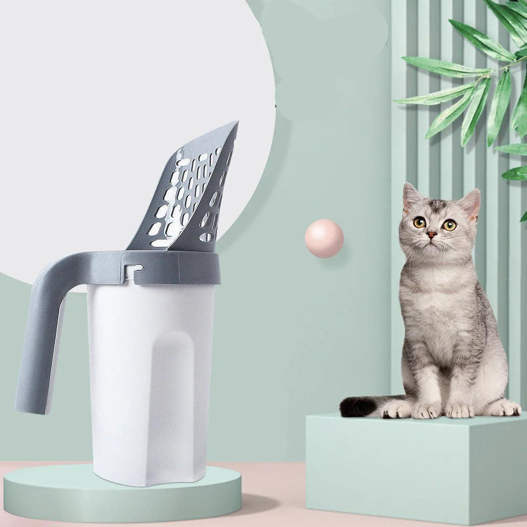 Plastic Cat Litter Scoop Pet Care Sand Waste Scooper Shovel Hollow Cleaning Tool EX-STOCK Canada