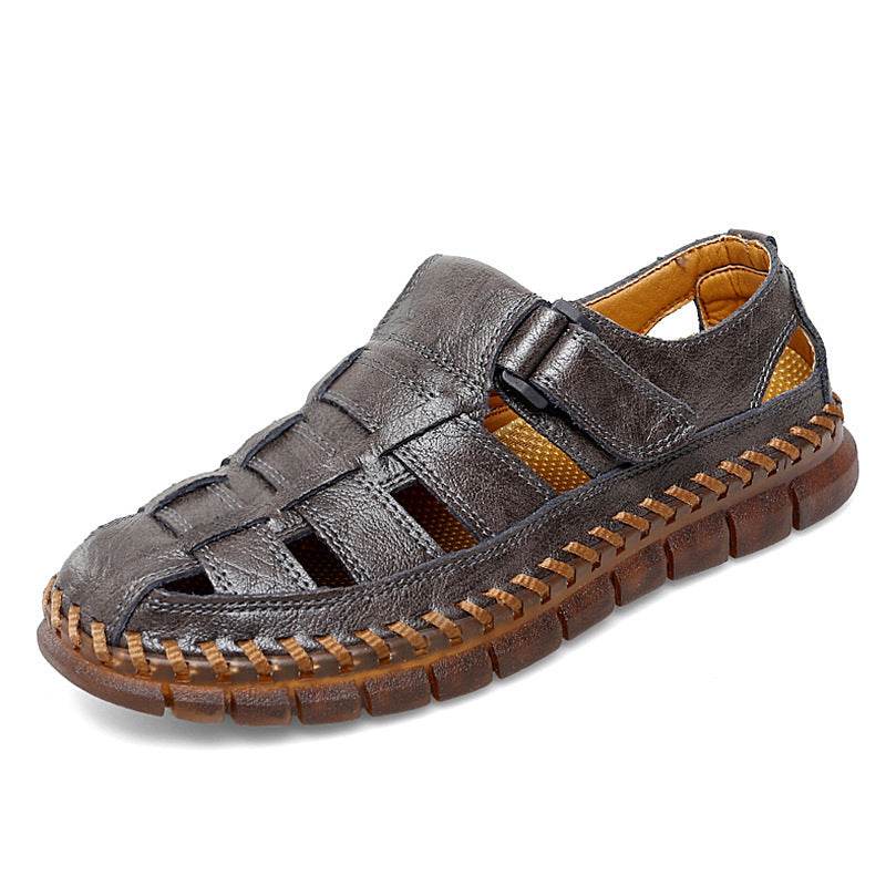 Plus Size Men's Beach Sandals Retro Hollow Out EX-STOCK CANADA