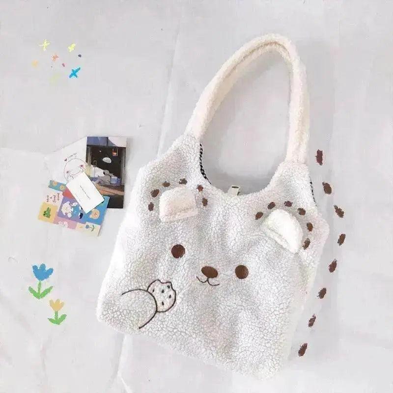 Sac en peluche Ours mignon Oreilles stéréo - EX-STOCK Canada