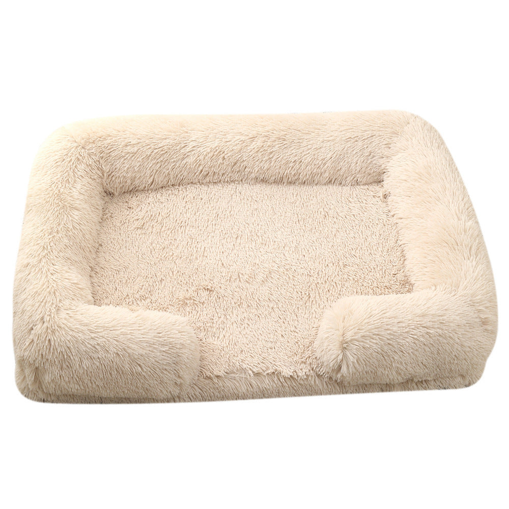 Plush Round Pet Bed Dog Bed Winter EX-STOCK Canada