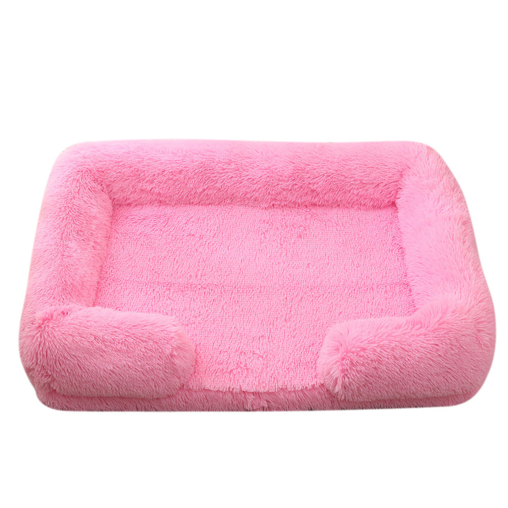 Plush Round Pet Bed Dog Bed Winter EX-STOCK Canada