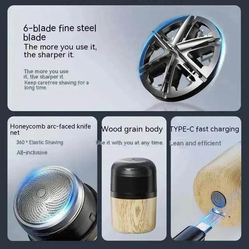 Pocket Size Mini Electric Shaver (Rechargeable) - EX-STOCK Canada