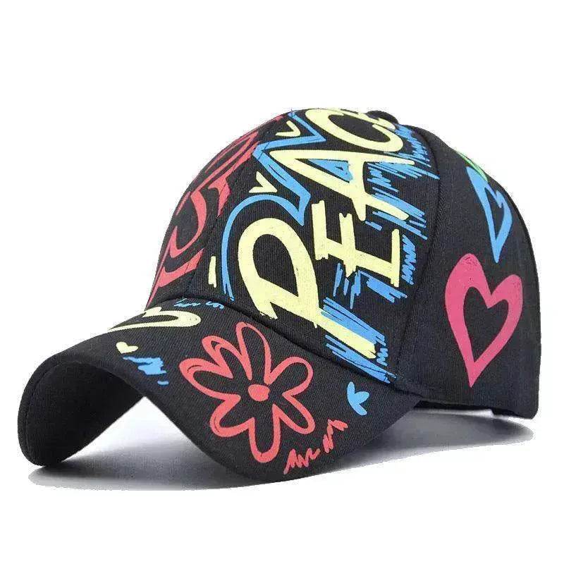 Popular Printed Men's And Women's Alphabet Baseball Caps - EX-STOCK Canada