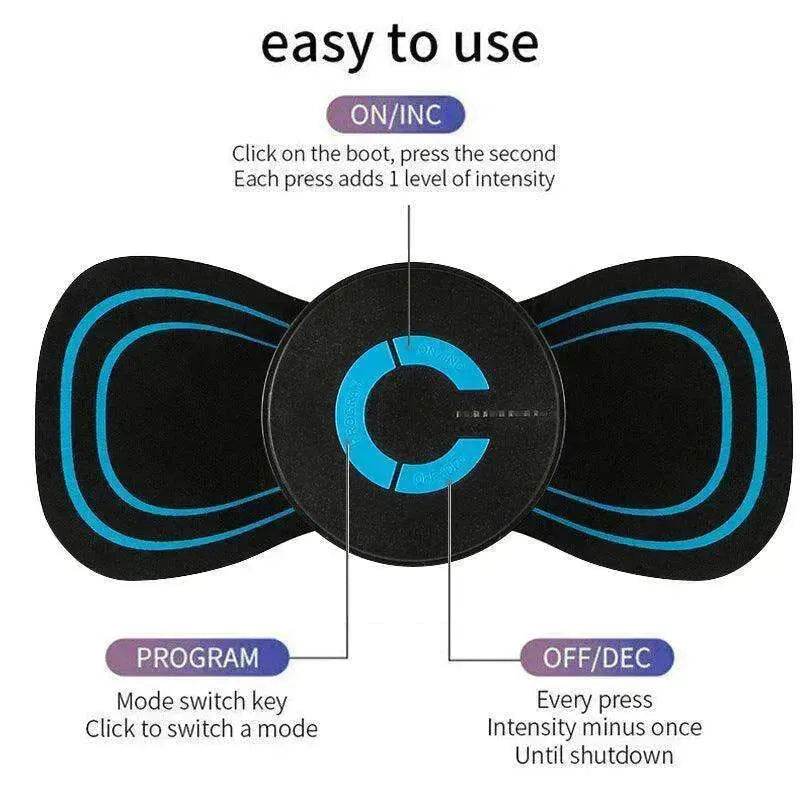Portable Adjustable Neck Massager for Neck, Shoulders - EX-STOCK Canada