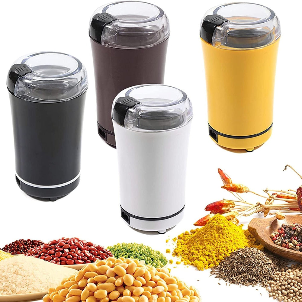 Portable Electric Coffee Bean Grinder Mill Kitchen Tool Herbs Salt Pepper Spices Nuts Grains Mini Medicine Flour Powder Crusher EX-STOCK Canada