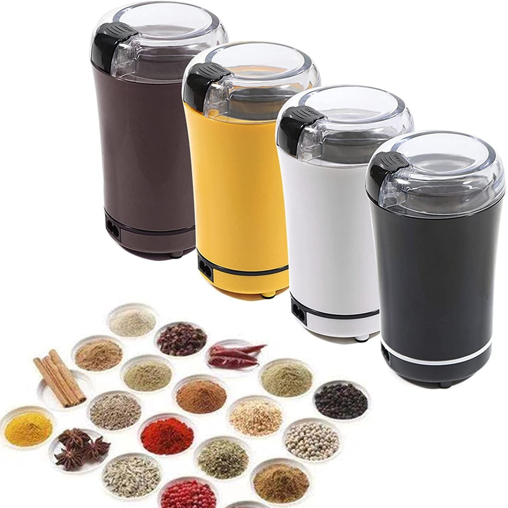 Portable Electric Coffee Bean Grinder Mill Kitchen Tool Herbs Salt Pepper Spices Nuts Grains Mini Medicine Flour Powder Crusher EX-STOCK Canada