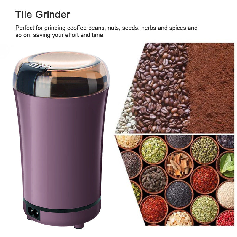 Portable Electric Coffee Bean Grinder Mill Kitchen Tool Herbs Salt Pepper Spices Nuts Grains Mini Medicine Flour Powder Crusher EX-STOCK Canada