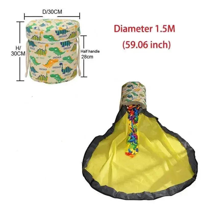 Sac de rangement portable pour jouets d'enfants - EX-STOCK Canada